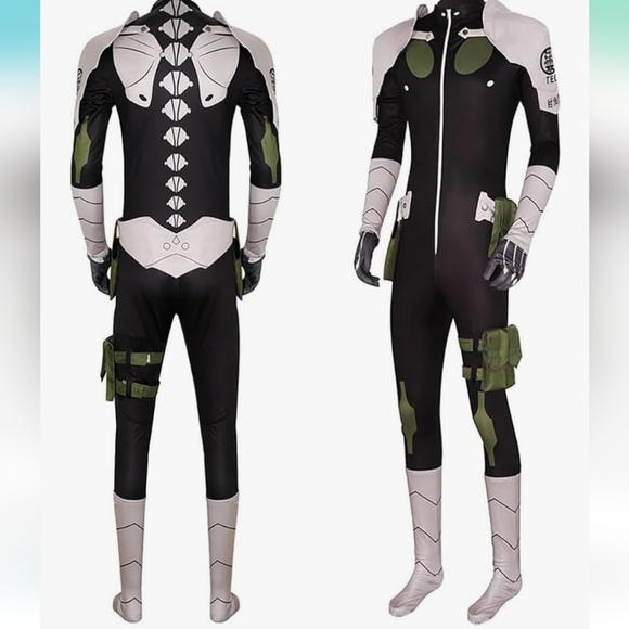 Kaiju No 8 Cosplay Costume - Black and White Adult Size 2X - Picture 1 of 3